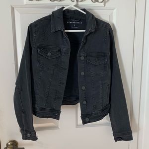 Black Aeropostale Denim Jacket
